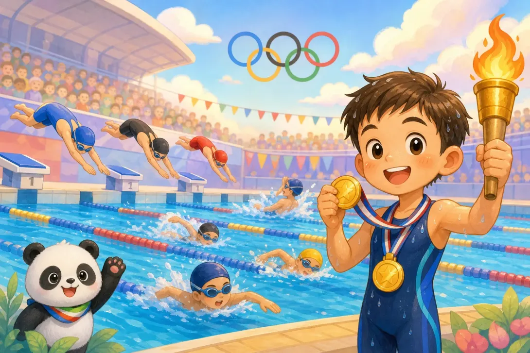 Fun Fact: 奥运游泳纪录 · Olympic Swimming Records