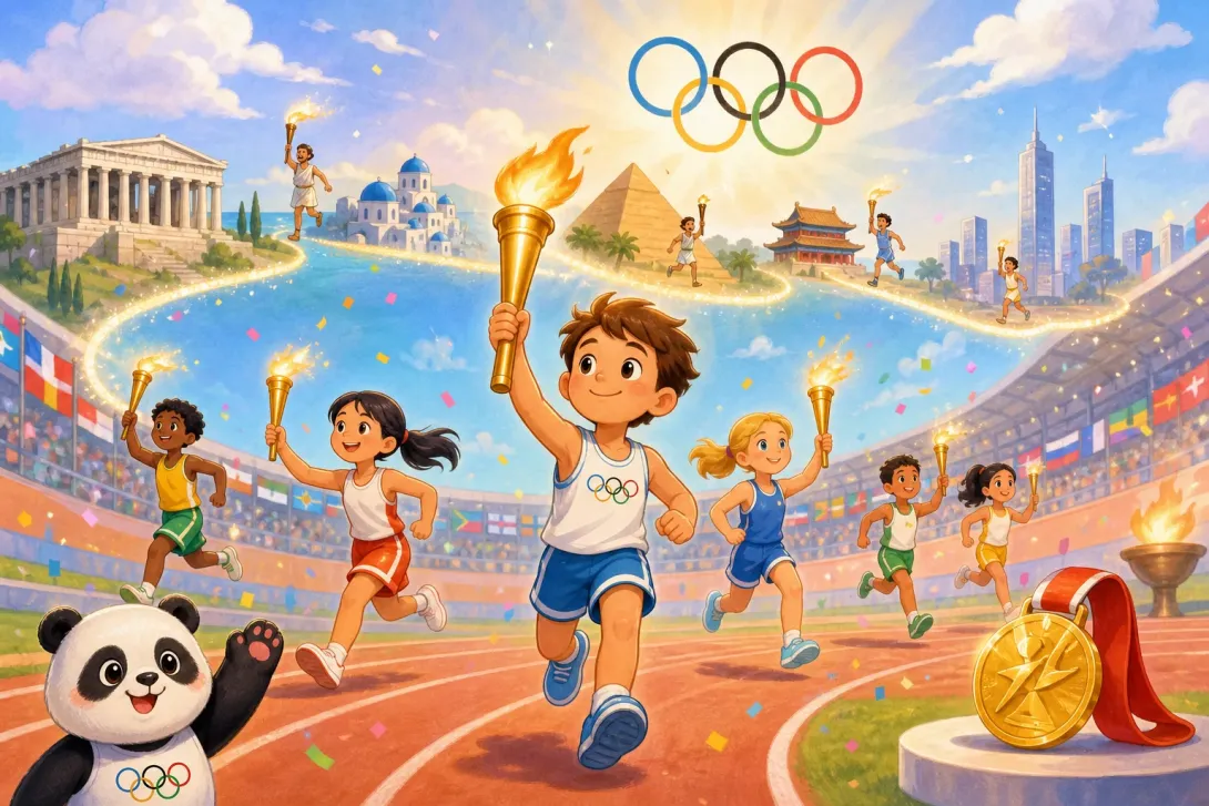 Fun Fact: 奥运火炬传递 · Olympic Torch Relay