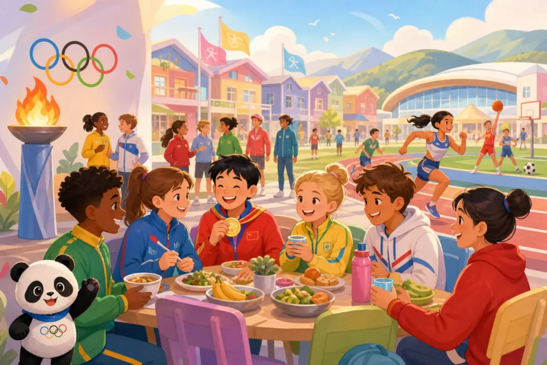 Fun Fact: 神奇的奥运村 · Olympic Village Life