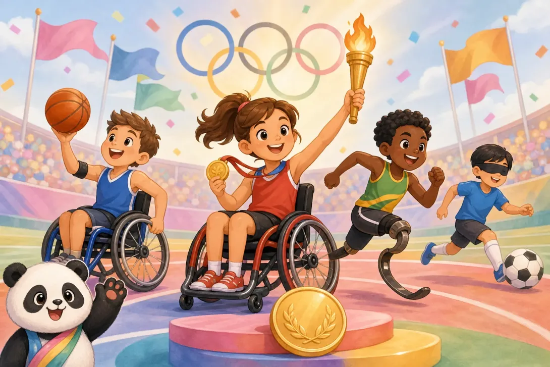 Fun Fact: 残奥会的精神 · Paralympic Spirit