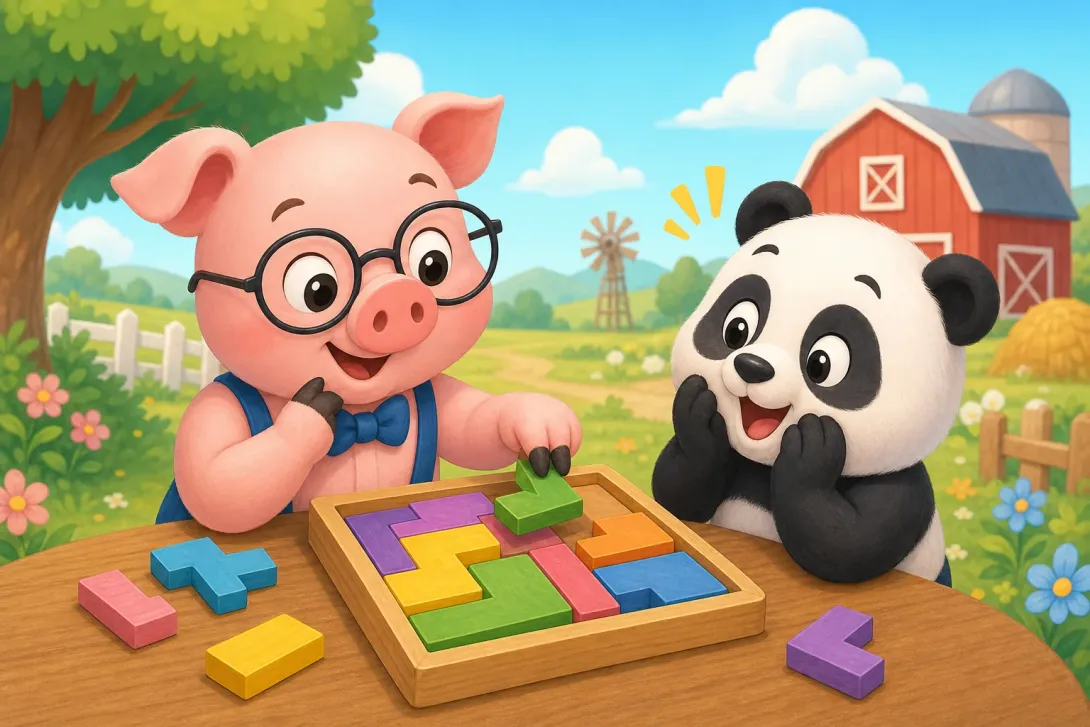 Fun Fact: 猪其实很聪明 · Pigs Are Actually Smart