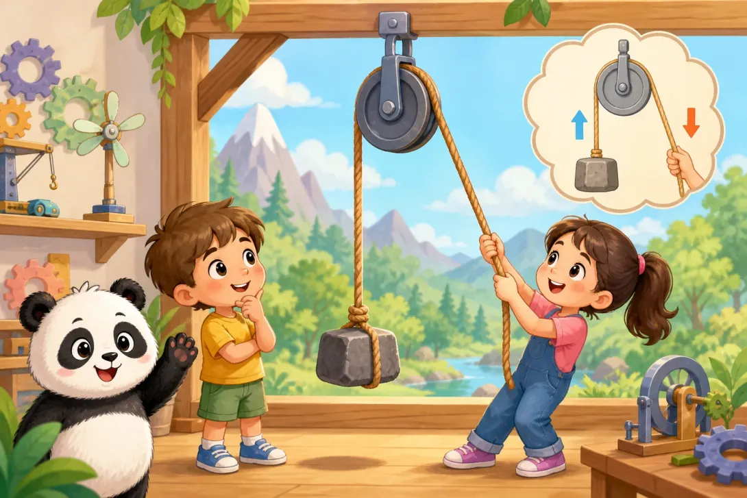Fun Fact: 滑轮——拉东西的好帮手 · Pulleys