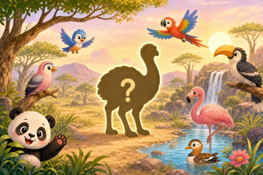 Riddle: 猜猜天空中的它 · Riddle: Guess the Eagle