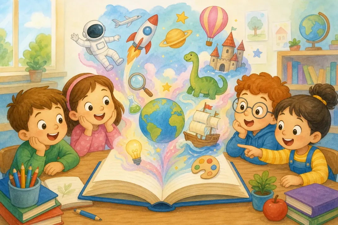 Riddle: 谜语：桌子上的知识 · Riddle: Knowledge on the Desk