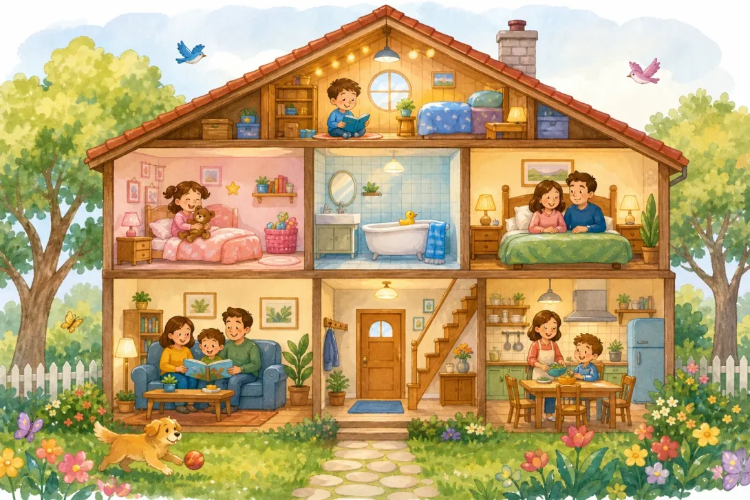 Riddle: 谜语：温暖的小屋 · Riddle: The Cozy Little House