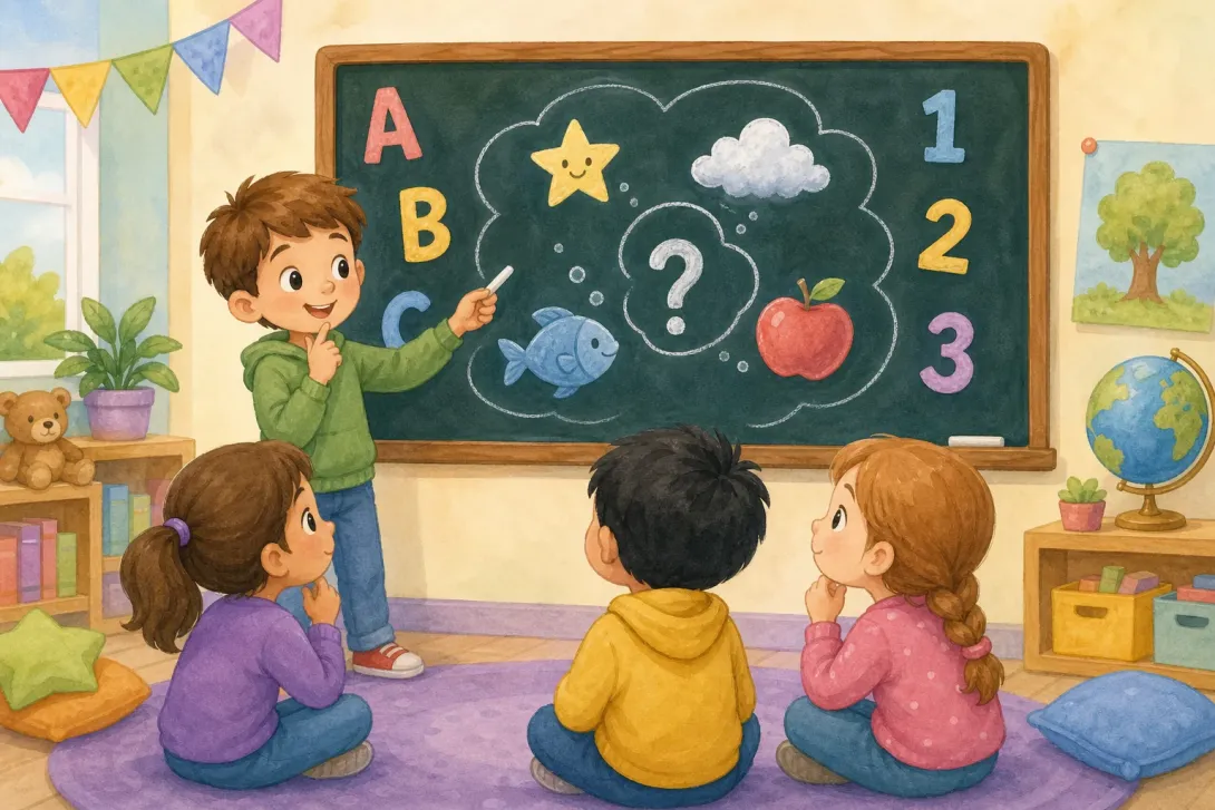 Riddle: 谜语：学习的小帮手 · Riddle: The Learning Helper