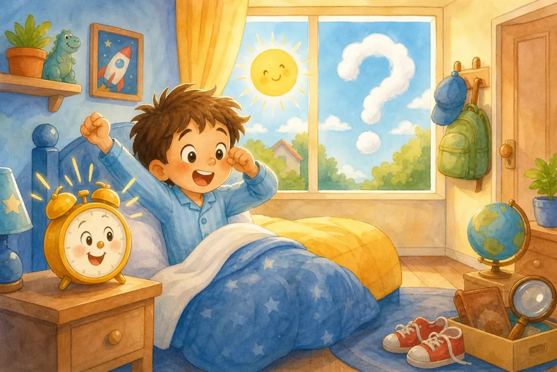Riddle: 谜语：早晨的好伙伴 · Riddle: The Morning Friend