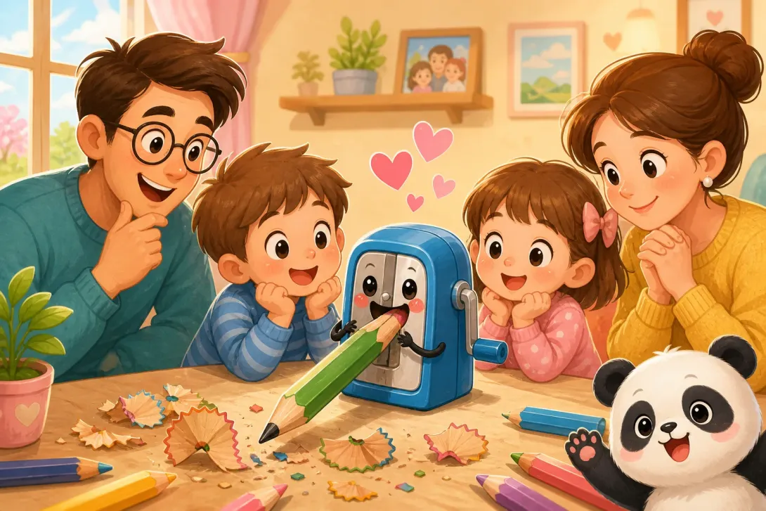 Riddle: 趣味谜语：卷笔刀 · Riddle: The Pencil Sharpener