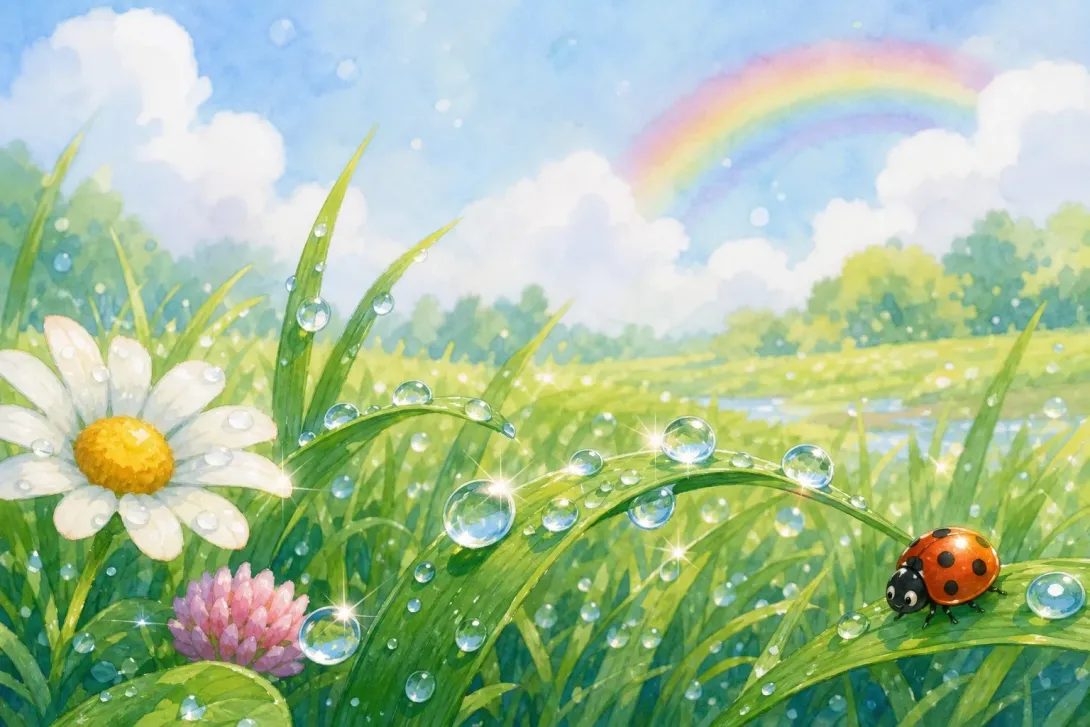Riddle: 谜语：夏天的萤火虫 · Riddle: The Summer Firefly