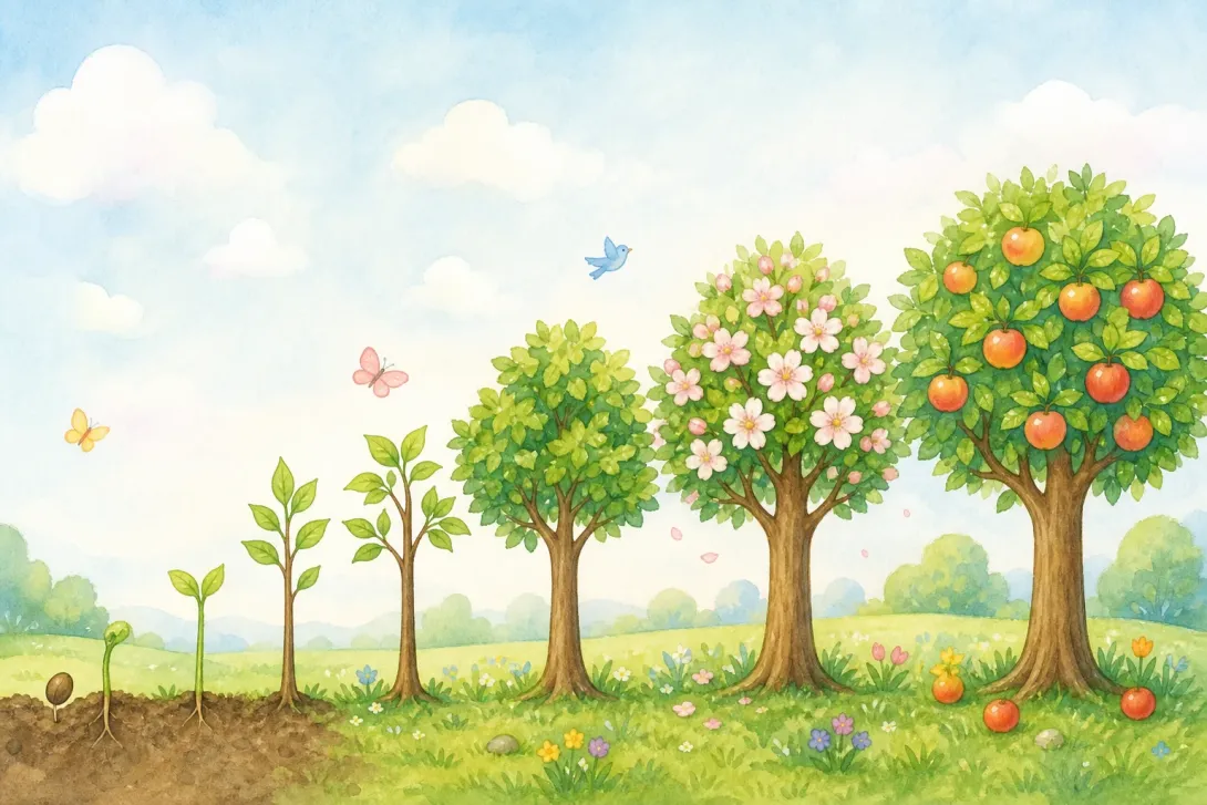Riddle: 谜语：高高的大树 · Riddle: The Tall Tree