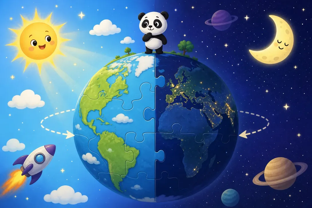 Riddle: 谜语：让黑夜变白天 · Riddle: Turns Night into Day