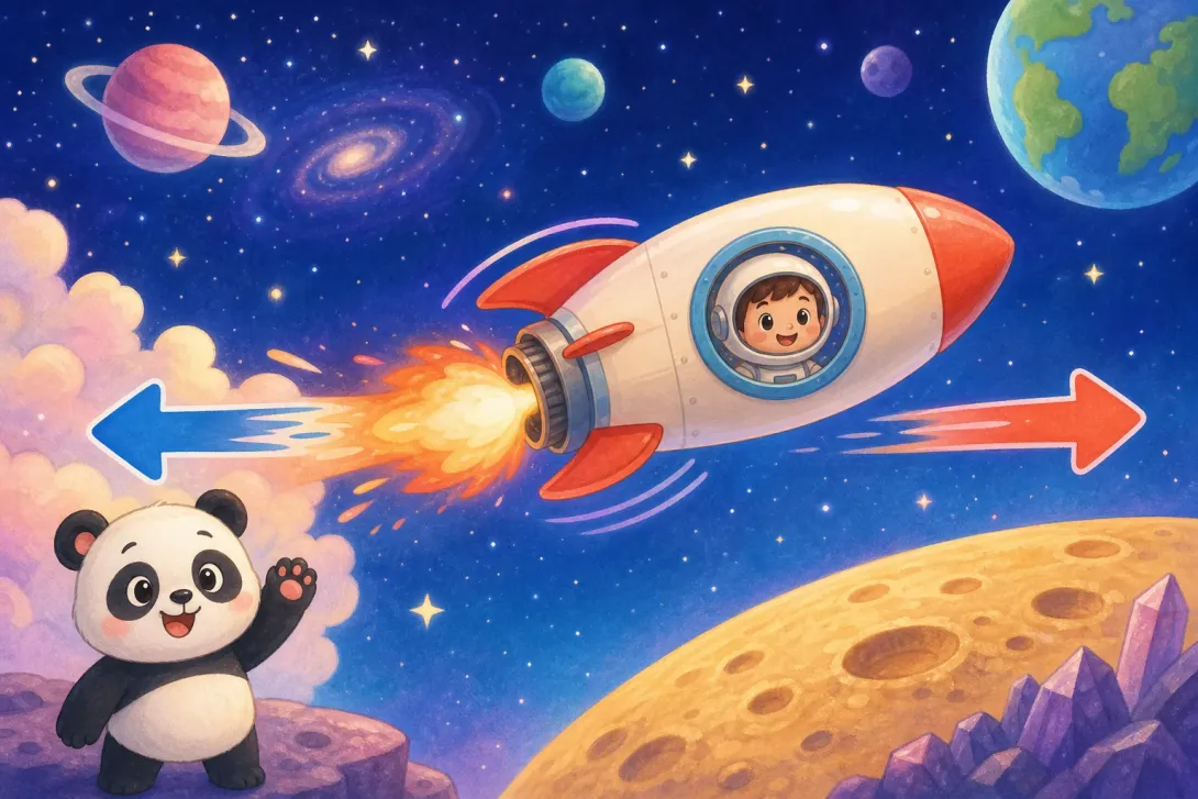 Fun Fact: 火箭推力 · Rocket Thrust