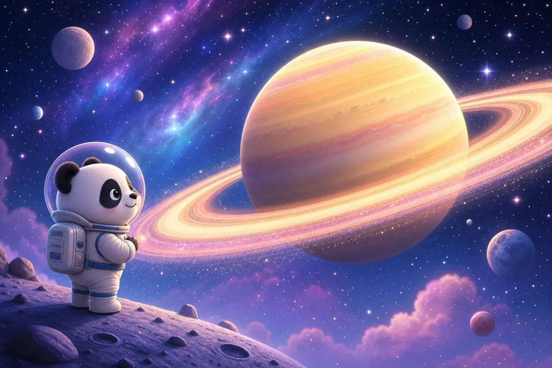 Fun Fact: 土星美丽的光环 · Saturn's Beautiful Rings