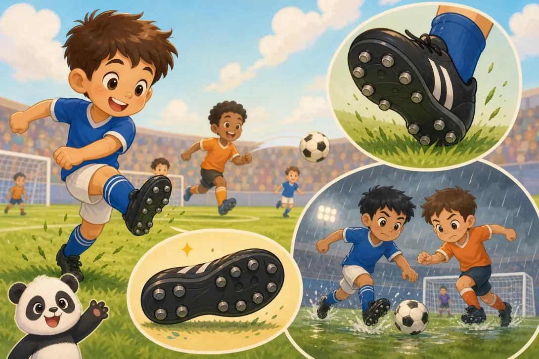 Fun Fact: 足球鞋钉的秘密 · Soccer Cleats Secret