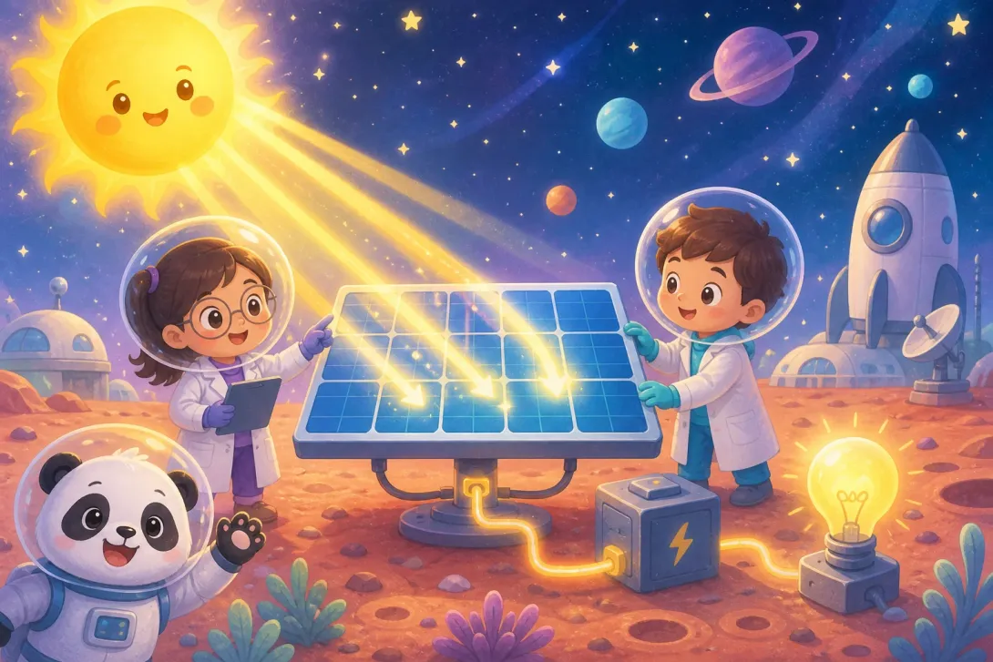 Fun Fact: 太阳能板 · Solar Panels