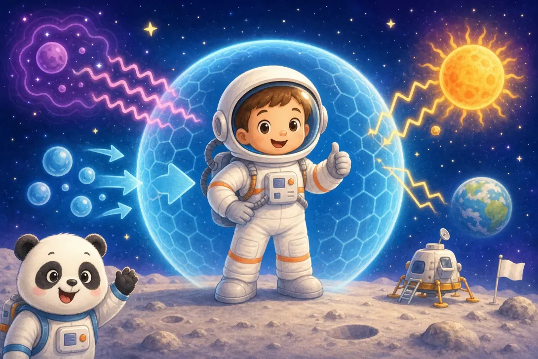 Fun Fact: 宇航服保护 · Spacesuit Protection