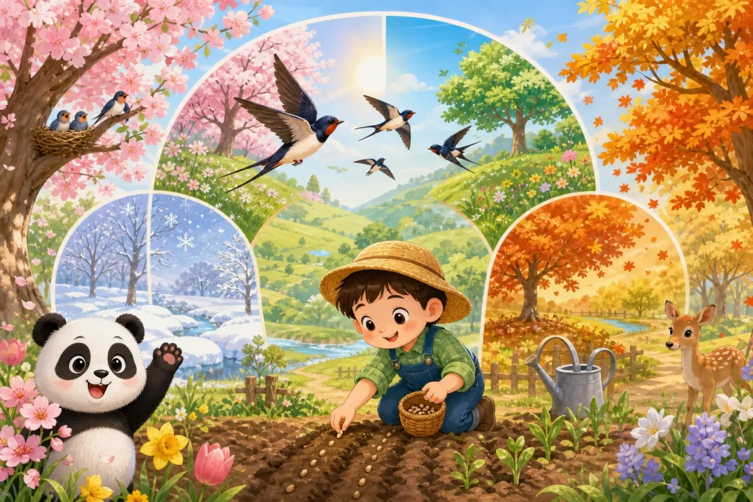 Fun Fact: 春天的早晨 · Spring Mornings