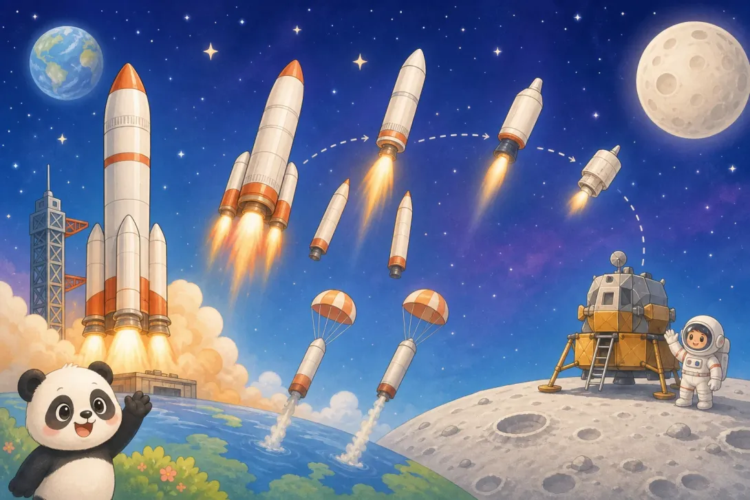 Fun Fact: 多级火箭 · Staging Rockets