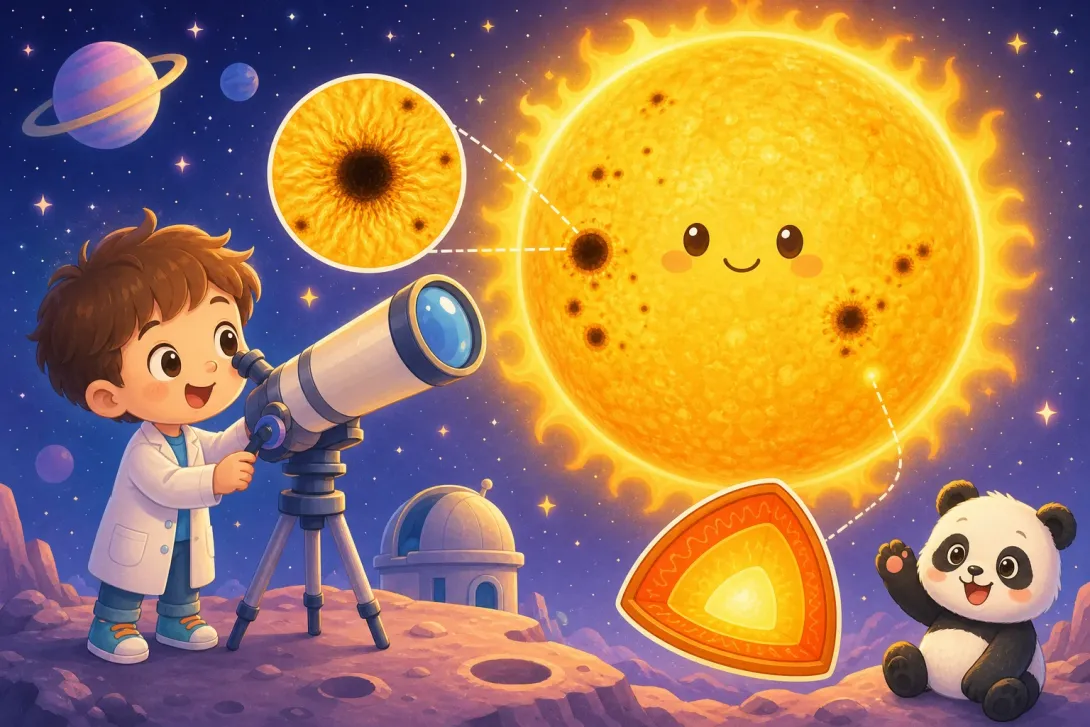 Fun Fact: 太阳黑子 · Sunspots