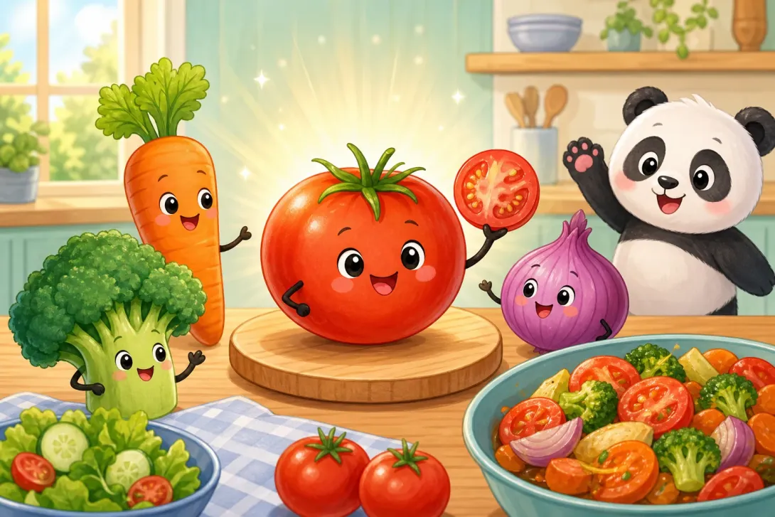 Fun Fact: 西红柿的神秘身份 · Tasty Food Fact