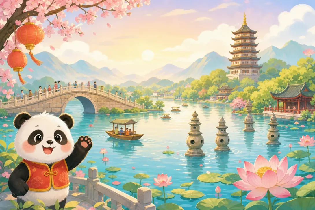 Fun Fact: 西湖美景 · The Beauty of West Lake