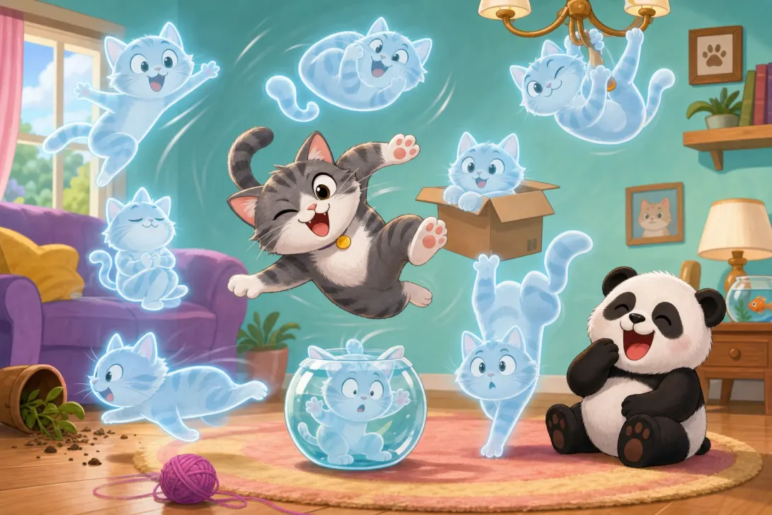 Joke: 猫咪的好运气 · The Cat's Nine Lives