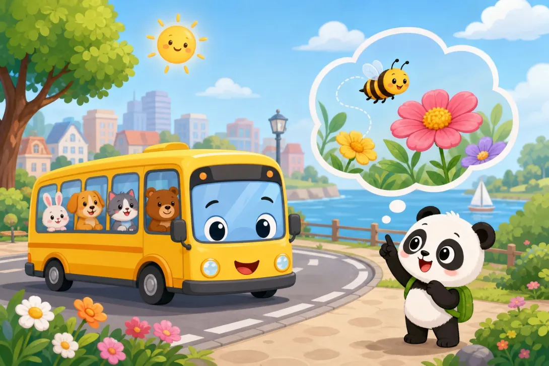 Fun Fact: 公交车的色彩 · The Colors of Buses