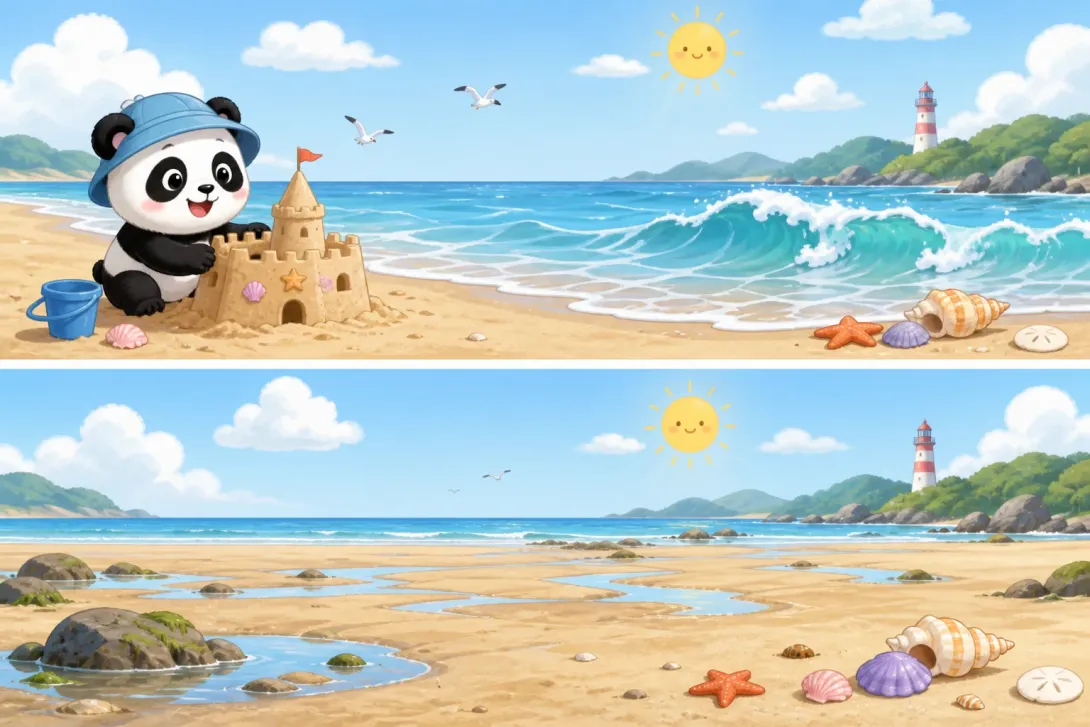 Fun Fact: 潮汐的舞蹈 · The Dance of Tides
