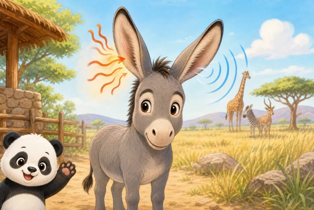 Fun Fact: 驴子的长耳朵 · The Donkey's Long Ears