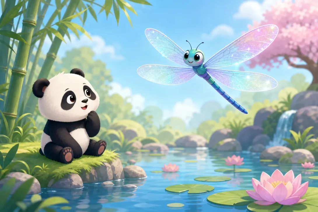Fun Fact: 蜻蜓的四片翅膀 · The Dragonfly's Four Wings
