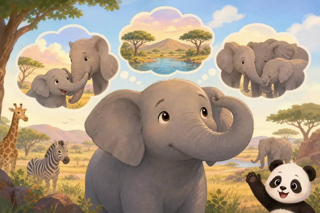 Fun Fact: 大象的好记性 · The Elephant's Memory