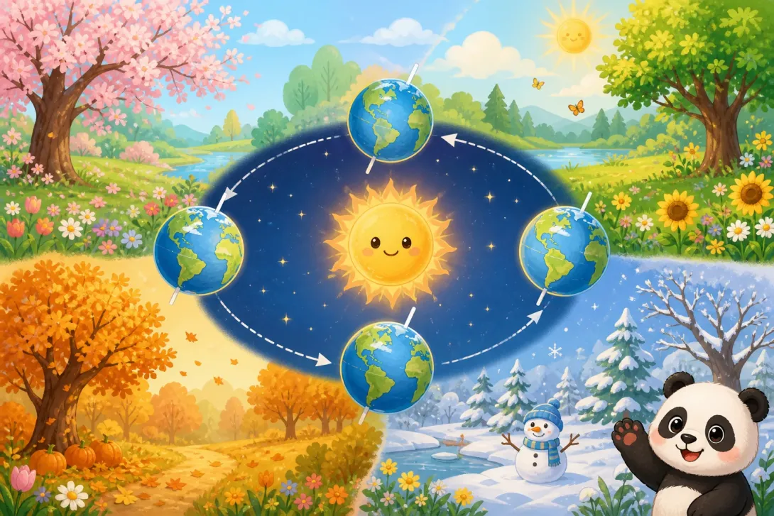 Fun Fact: 四季更替 · The Four Seasons