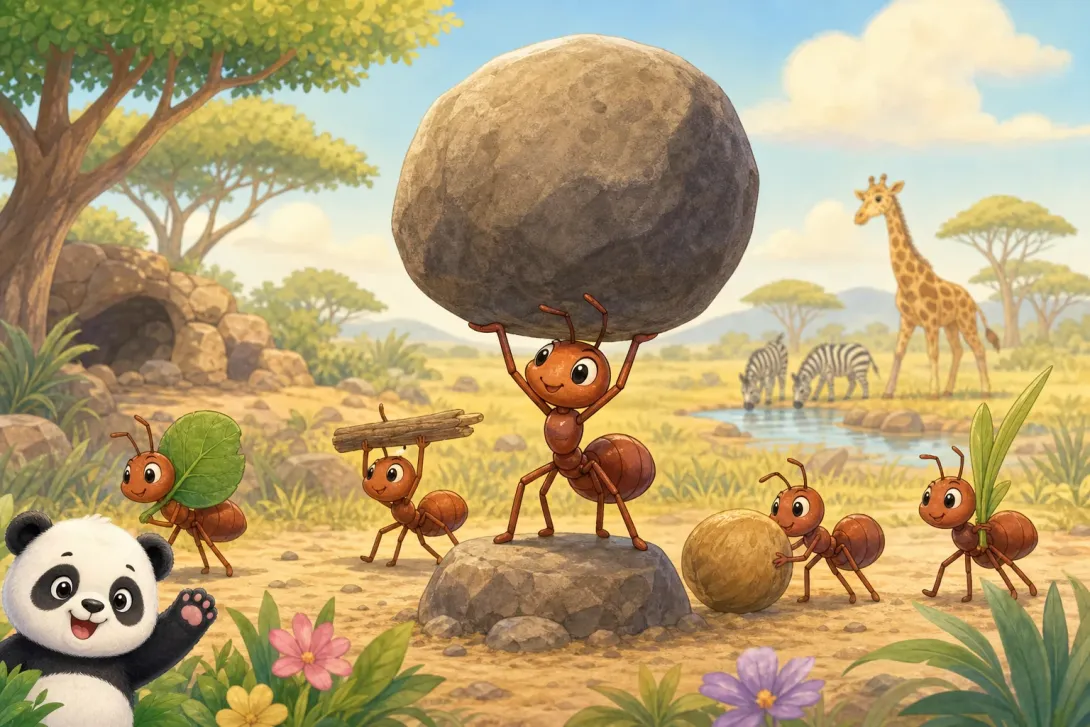 Fun Fact: 蚂蚁的大力气 · The Great Strength of Ants
