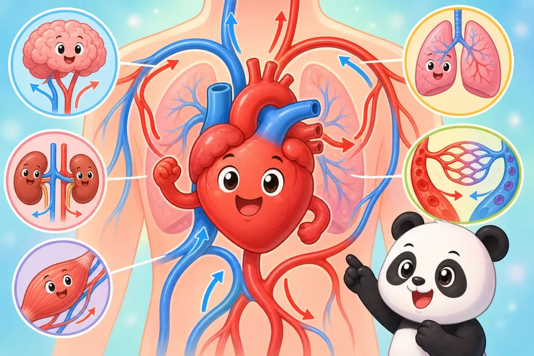 Fun Fact: 心脏像泵 · The Heart Is Like a Pump