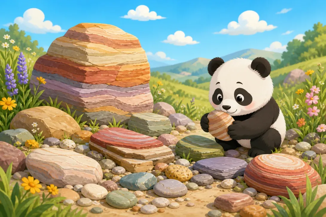 Fun Fact: 岩石里的历史 · The History in Rocks