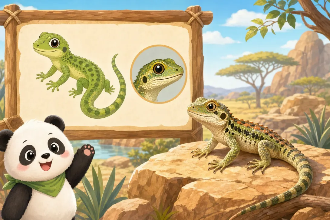 Hanzi Fact: 有趣的汉字“蜥” · The Interesting Character: Lizard