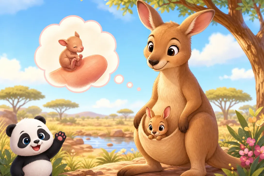 Fun Fact: 小袋鼠的育儿袋 · The Joey's Pouch