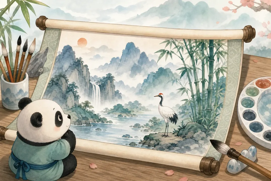Fun Fact: 神奇的国画 · The Magic of Chinese Painting
