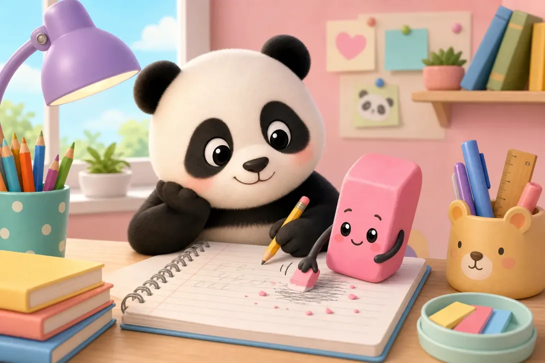 Fun Fact: 橡皮的“变身术” · The Magic of Erasers