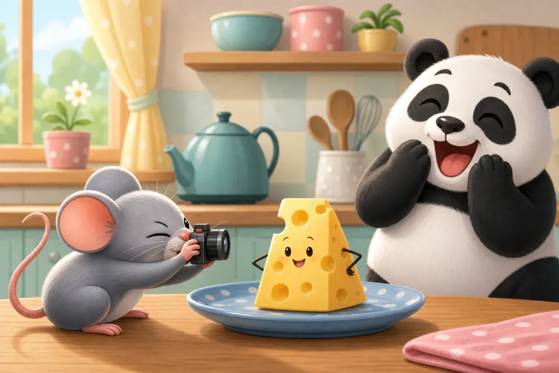 Joke: 老鼠偷奶酪 · The Mouse Steals Cheese