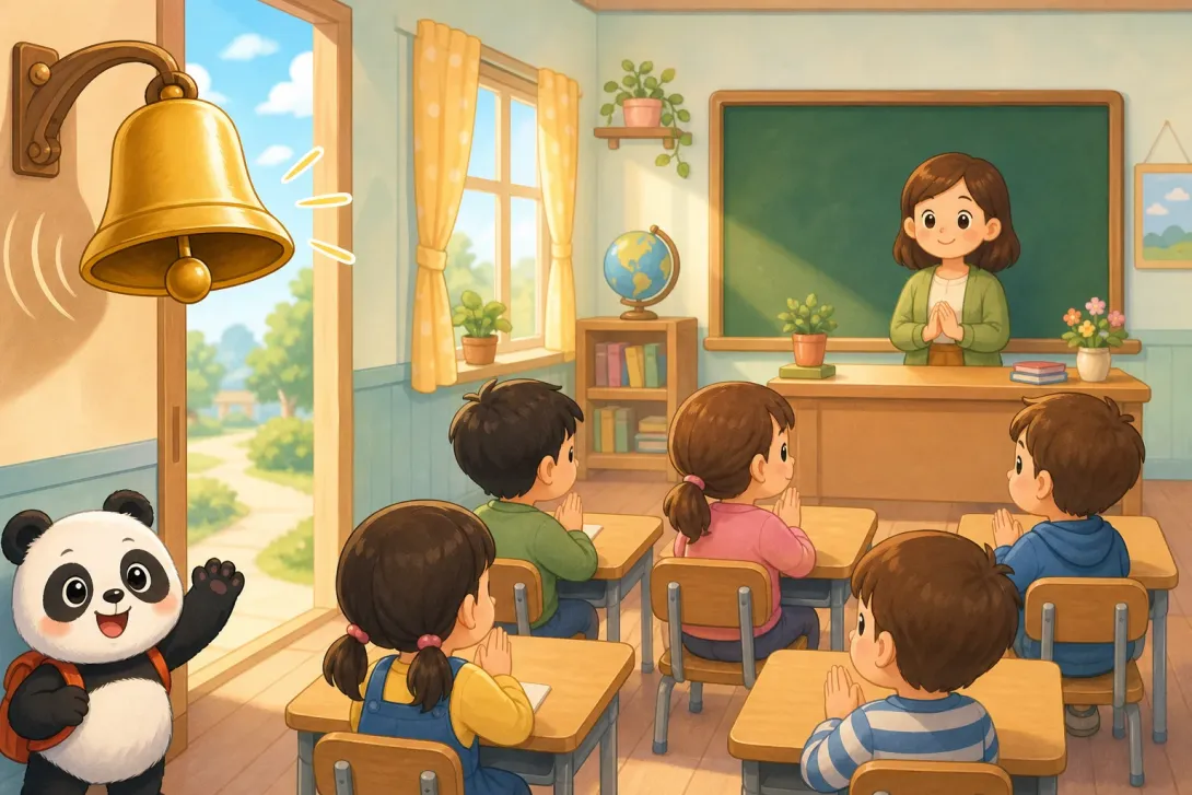 Fun Fact: 上课铃响了 · The School Bell Rings
