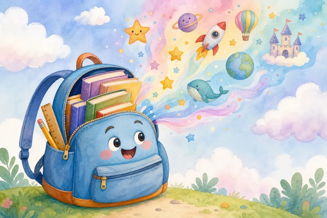 Joke: 书包里的秘密 · The Secret in the Schoolbag
