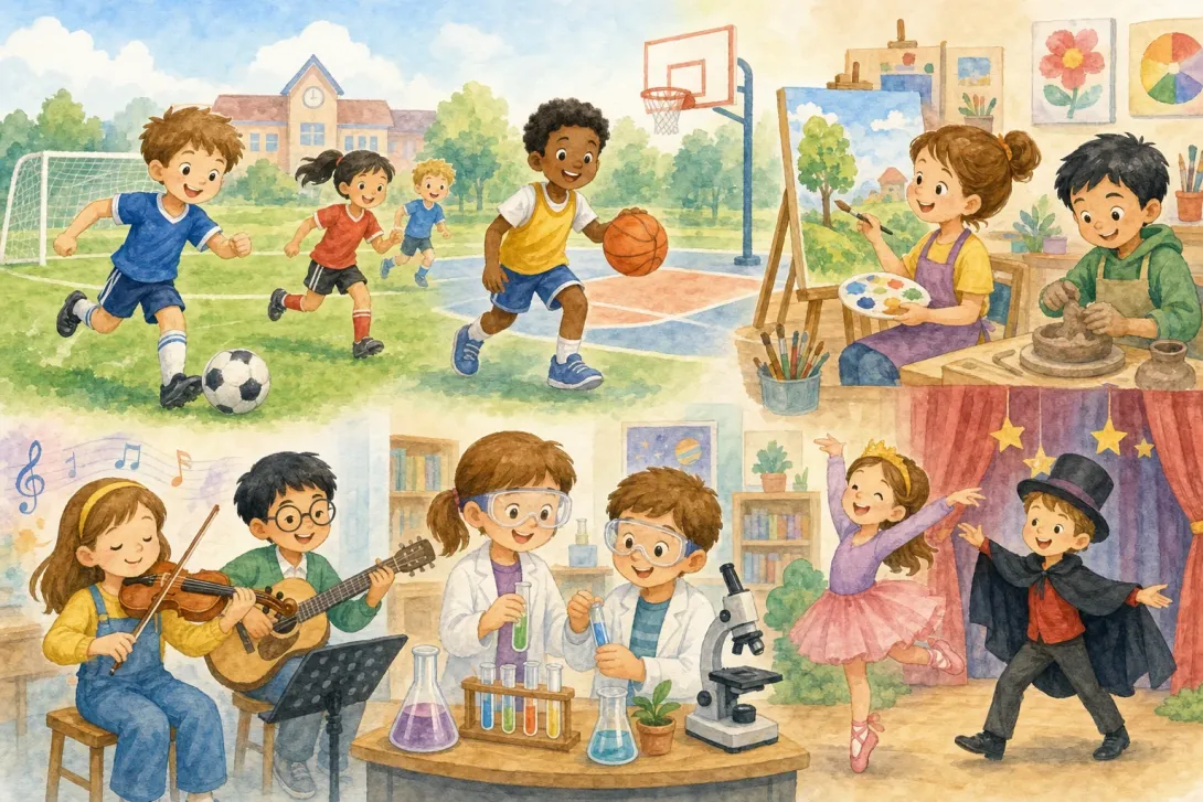 Joke: “课外”活动的秘密 · The Secret of 'Extracurricular' Activities
