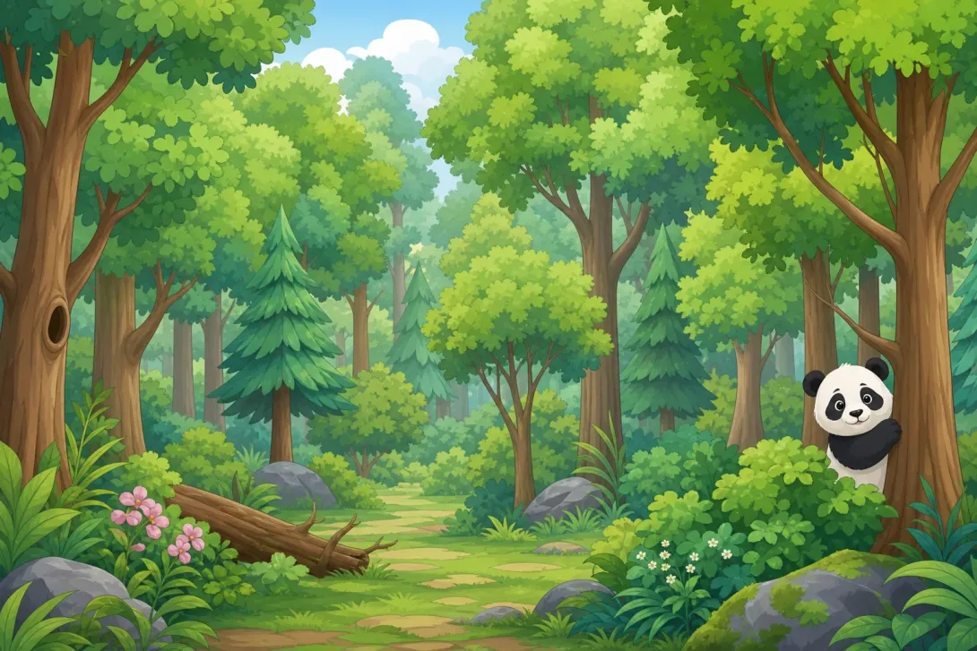 Hanzi Fact: 汉字“林”的秘密 · The Secret of Forest