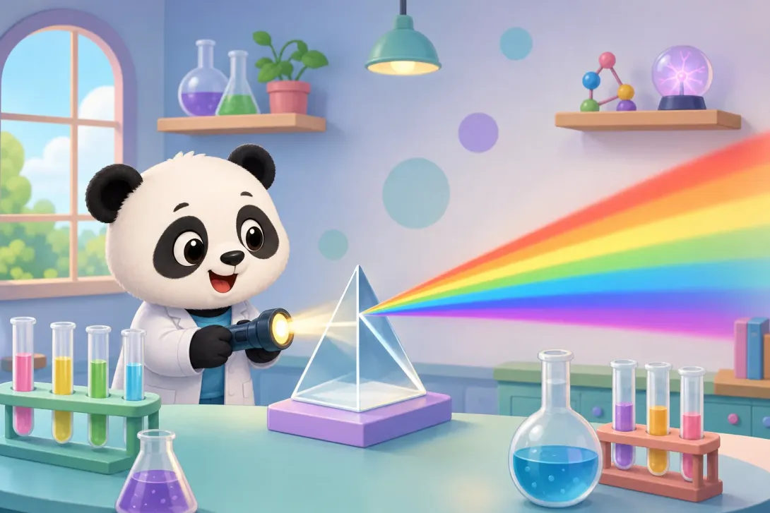 Fun Fact: 彩虹的七种颜色 · The Seven Colors of the Rainbow