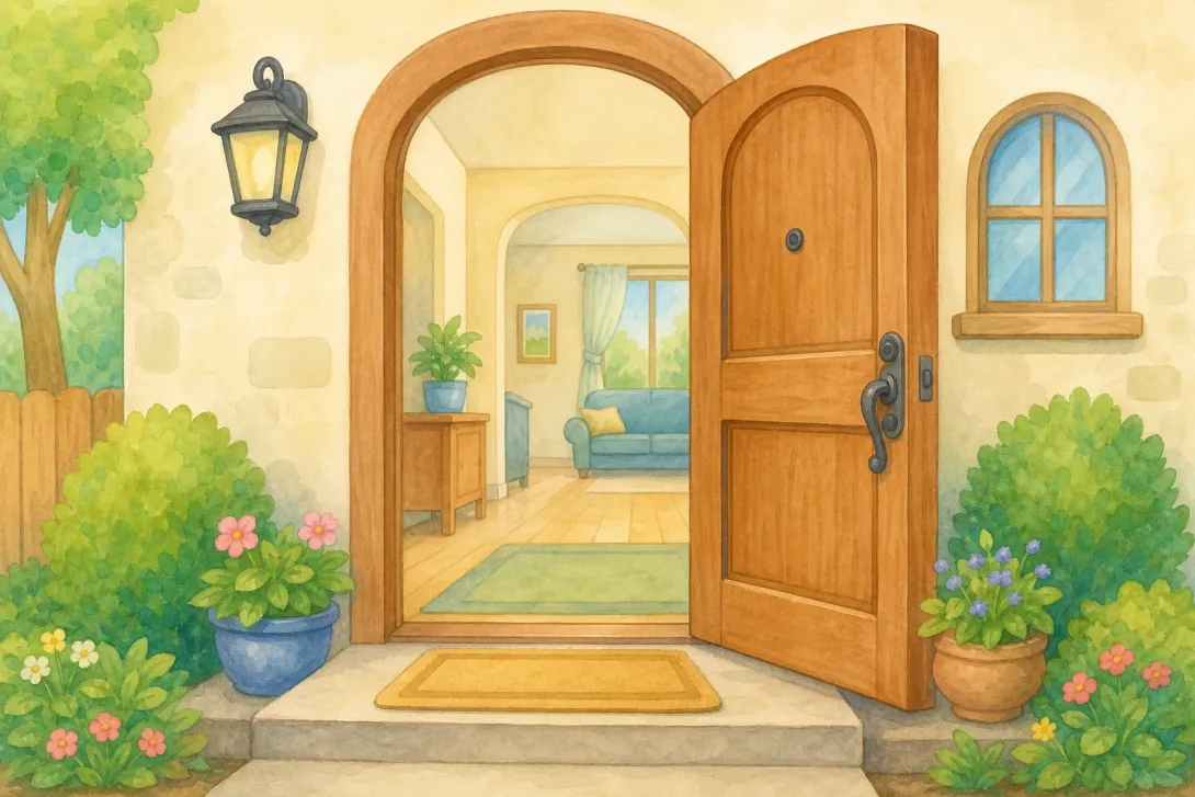 Hanzi Fact: 汉字“门”的形状 · The Shape of Door