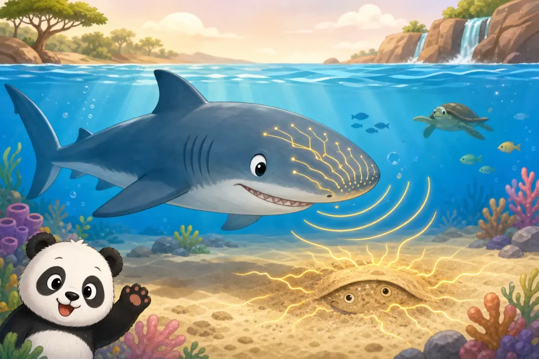 Fun Fact: 鲨鱼的第六感 · The Shark's Sixth Sense