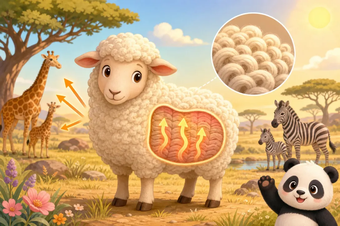 Fun Fact: 绵羊的羊毛外套 · The Sheep's Wool Coat