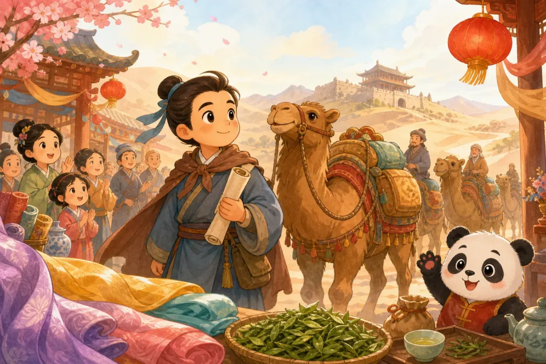 Fun Fact: 丝绸之路 · The Silk Road