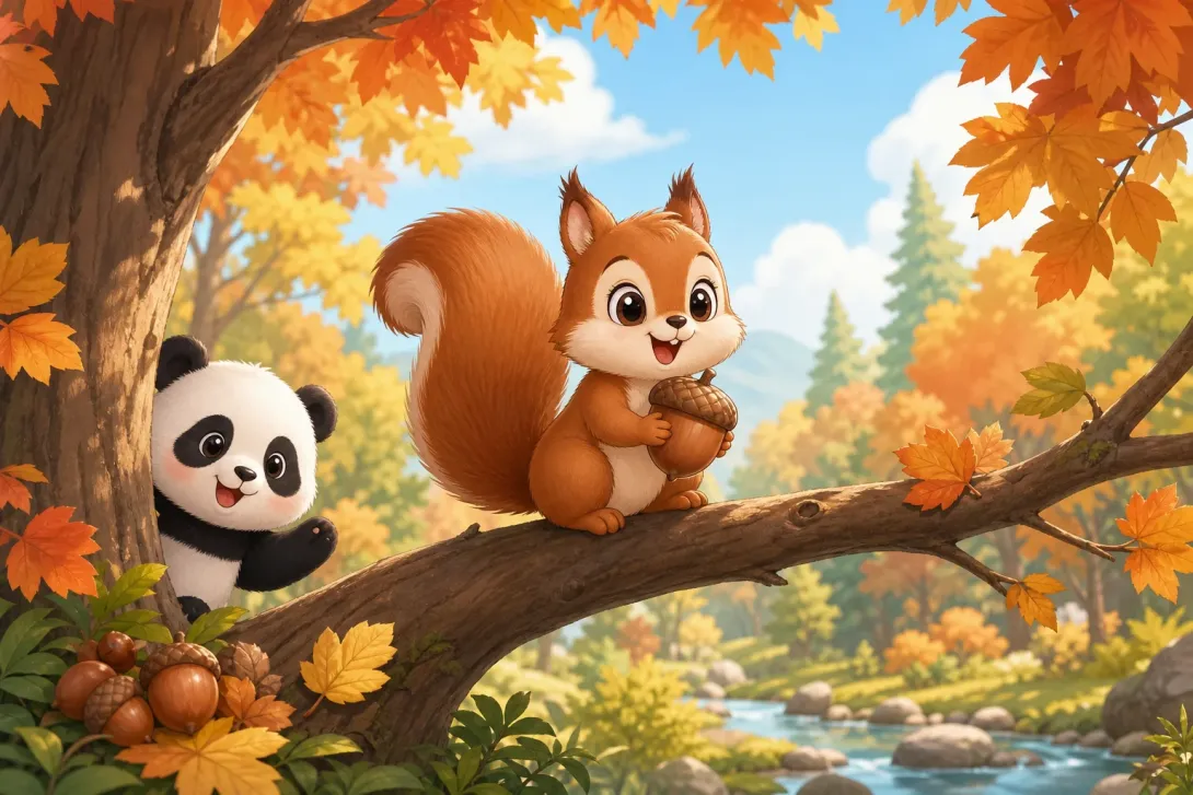 Fun Fact: 松鼠的好记性 · The Squirrel's Good Memory